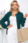 LT Collection Бомбер 284177 Б5400 изумрудный