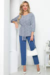 LT Collection Костюм 284184 К5415 синий, серо-голубой