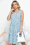 LT Collection Платье 284189 П5442 серо-голубой
