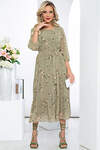LT Collection Платье 284573 П5454 оливковый