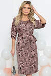 LT Collection Платье 284575 П5446 пыльно-розовый