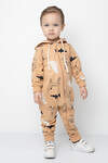 CROCKID Комбинезон 284690 КР 6469 итальянский песок, мир животных