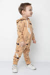 CROCKID Комбинезон 284690 КР 6469 итальянский песок, мир животных