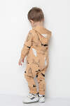 CROCKID Комбинезон 284690 КР 6469 итальянский песок, мир животных