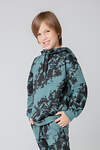 CROCKID Джемпер 284912 КР 302001 темный малахит, текстурные полосы