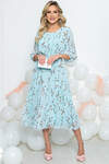 LT Collection Платье 286297 П5462 голубой