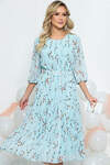 LT Collection Платье 286297 П5462 голубой