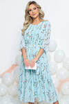 LT Collection Платье 286297 П5462 голубой