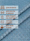 TEXREPUBLIC Плед 288337 28882 Голубой