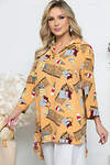 LT Collection Рубашка 288810 Б5321 персиковый