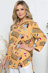 LT Collection Рубашка 288810 Б5321 персиковый