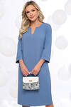 LT Collection Платье 288816 П5411 джинсовый синий