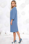 LT Collection Платье 288816 П5411 джинсовый синий