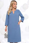 LT Collection Платье 288816 П5411 джинсовый синий
