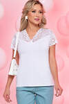 LT Collection Блуза 288824 Б5444 белый