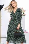 LT Collection Платье 288834 П5479 чёрный, зеленый