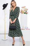 LT Collection Платье 288834 П5479 чёрный, зеленый
