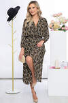 LT Collection Платье 288835 П5478 чёрный, бежевый