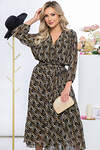 LT Collection Платье 288835 П5478 чёрный, бежевый