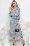 LT Collection Платье 289528 П5477 белый, чёрный