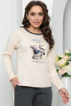 LT Collection Комплект 289534 Д1735 бежевый, серый