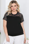 LT Collection Блуза 289543 Б5553 чёрный