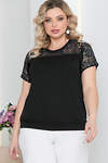 LT Collection Блуза 289543 Б5553 чёрный