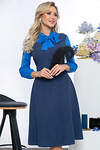 LT Collection Платье 290065 П5439 синий