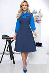 LT Collection Платье 290065 П5439 синий