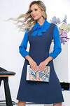 LT Collection Платье 290065 П5439 синий
