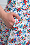 Bellovera Платье 291012 55П5070 пыльно-розовый, белый