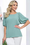 LT Collection Блуза 291117 Б5524 пыльная мята