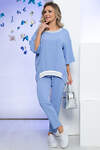 LT Collection Костюм 291124 К5571 голубой