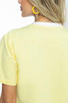 LT Collection Футболка 291264 Б5597 белый, нежно-жёлтый
