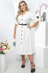 LT Collection Платье 291813 П5556 белый