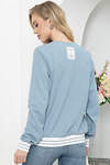 LT Collection Бомбер 291831 Б5635 джинсовый