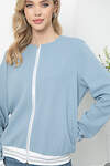 LT Collection Бомбер 291831 Б5635 джинсовый