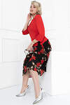 Bellovera Платье 292381 71П5097 красный, чёрный