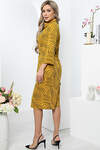 LT Collection Платье 292407 П5318 горчичный