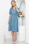 LT Collection Платье 292422 П5592 джинсовый