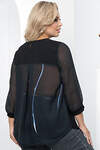 LT Collection Блуза 292423 Б5609 чёрный