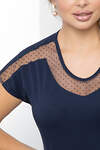 LT Collection Блуза 292433 Б5656 синий