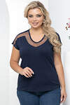 LT Collection Блуза 292433 Б5656 синий