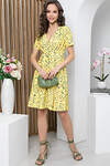 LT Collection Платье 293647 П5648 желтый