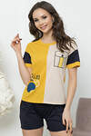 LT Collection Комплект 294246 Д1743 желтый, бежевый, темно-синий