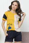LT Collection Комплект 294246 Д1743 желтый, бежевый, темно-синий