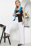LT Collection Жилет 294261 Б5710 черный, лазурный