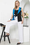 LT Collection Жилет 294261 Б5710 черный, лазурный