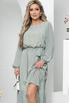 LT Collection Платье 296615 П5774 оливковый