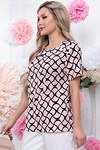 LT Collection Блуза 296626 Б5762 пыльно-розовый